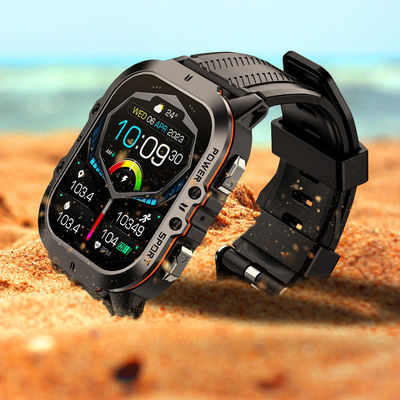Sport Akıllı Saat C26 1.96 inç AMOLED büyük ekran Patlama ve düşme geçirmez kalınlaştırılmış cam kullanın