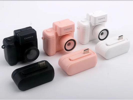 Y4000 Mini Kamera Flash Lambası Taşınabilir Video Kaydedici DV 1080P LCD Ekranlı