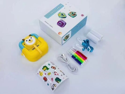 M8 2.4 Inch Screen Camera 3 Oyun Dijital Kamera Çocuklar için Mini Anlık Yazdırma Kamera