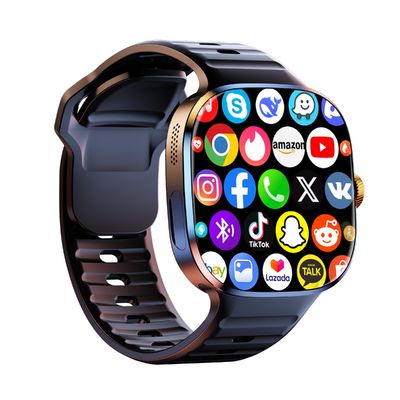 IP67 Su Geçirmez 2025 M99 4G SIM Kart Akıllı Saat Telefon BT Çağrı NFC GPS Deepseek Youtube Tiktok Whatsapp Desteği