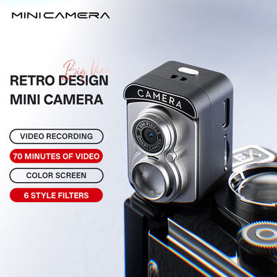 Ekranlı Mini Kamera HD 1080p Retro Ultra Compact Camcorder